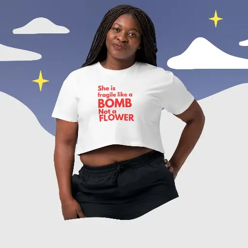 Girl motivational top